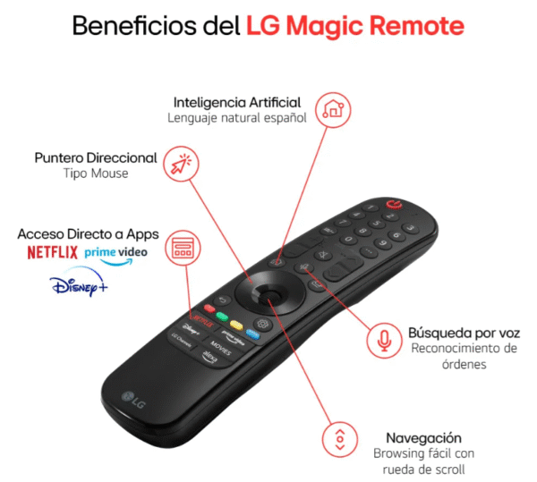 TV LG 50" 50UM7360PSA UHD 4K SMART - Imagen 2