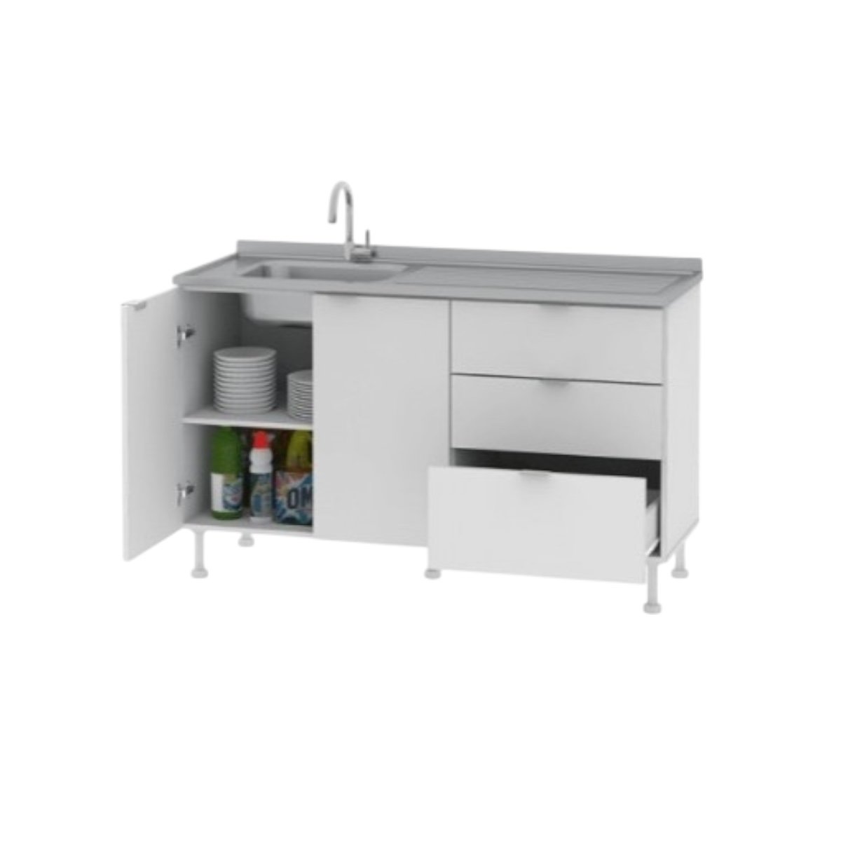 DIELFE BAJO MESADA CONFORT 1.40