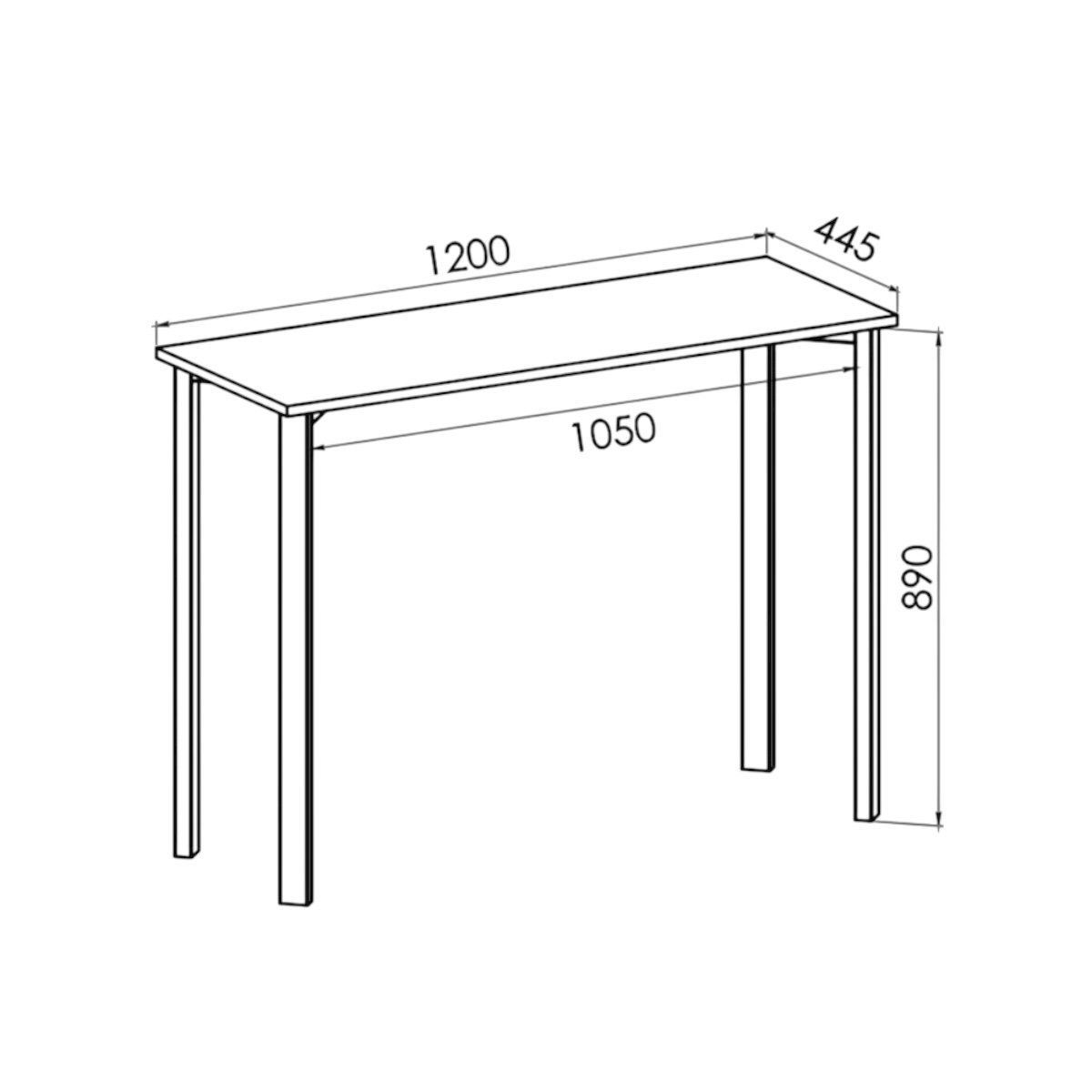 DIELFE BARRA MILANO ROBLE/NEGRO - Imagen 3