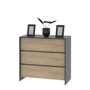 DIELFE COMODA 3 CAJONES NIZA CLN090