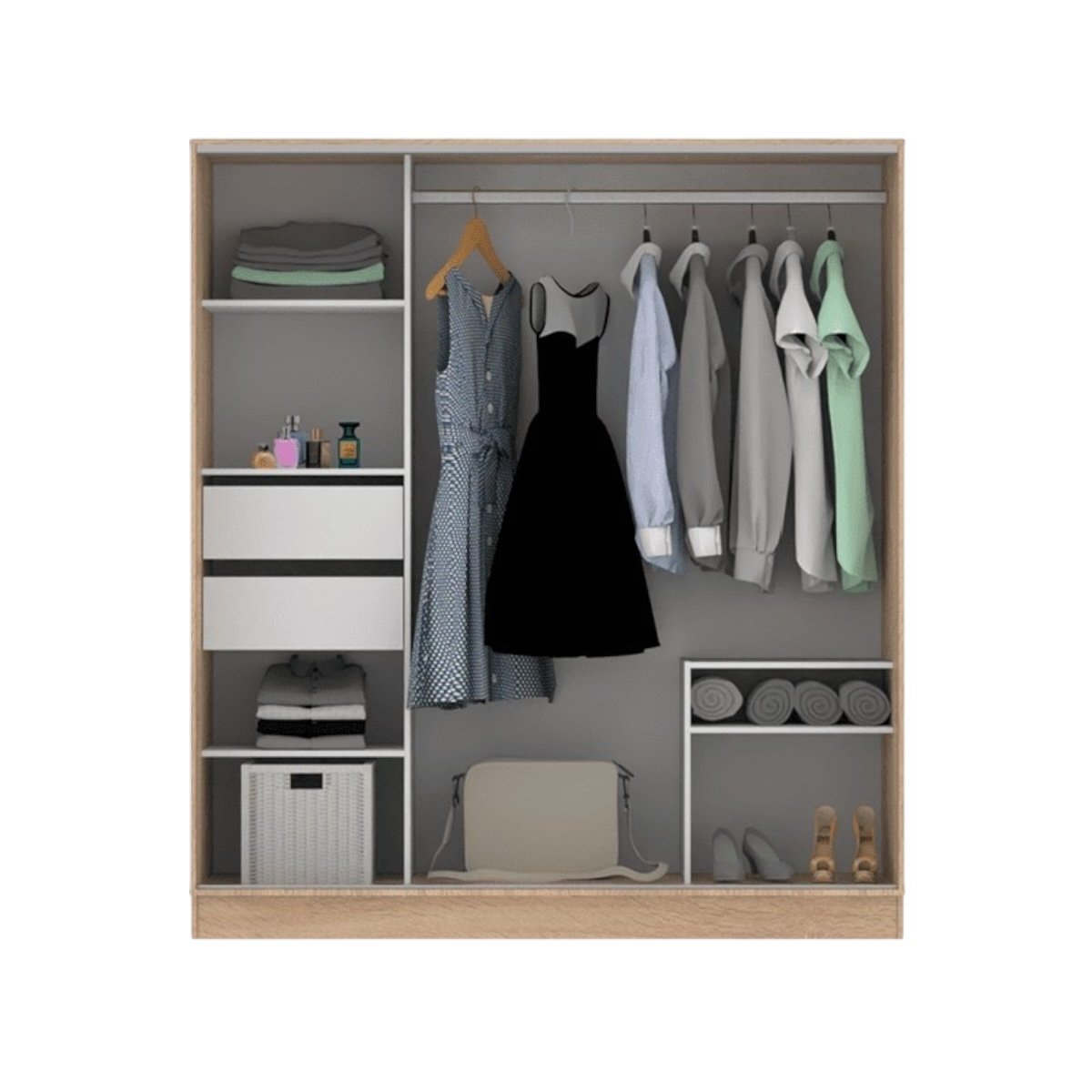 DIELFE PLACARD PUERTA CORREDIZA PLO180 - Imagen 3