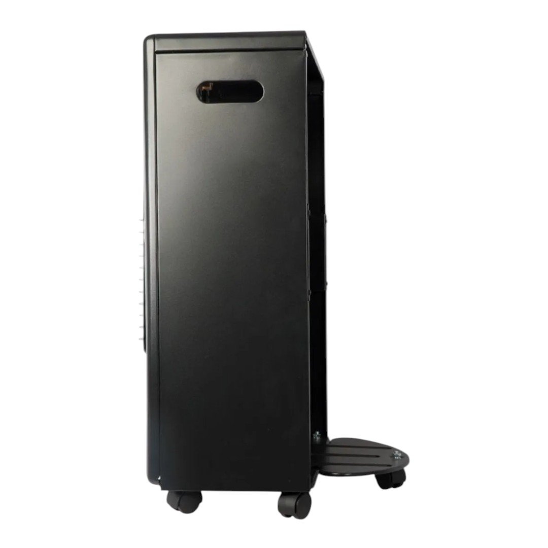 ESTUFA GARRAFERA PLEGABLE BRAM METAL 23748/2 COLOR NEGRO - Imagen 3