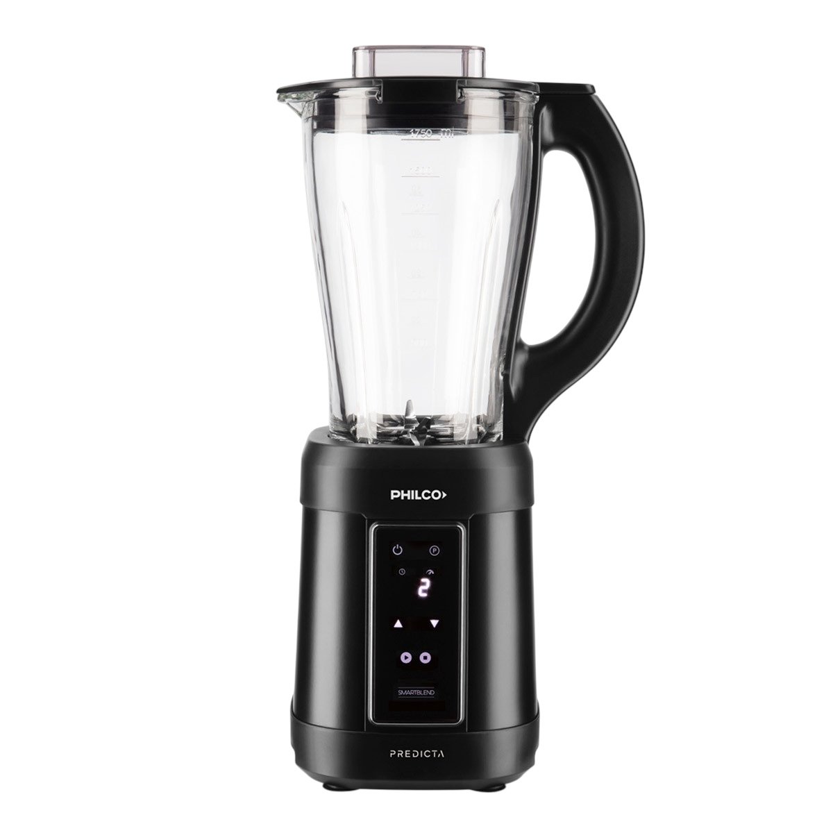 LICUADORA DE VASO PREDICTA PHILCO 1.75LTS 600W NEGRA