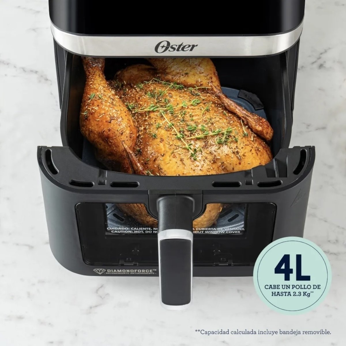 OSTER FREIDORA DE AIRE DIGITAL 4L DE CAPACIDAD - Imagen 4