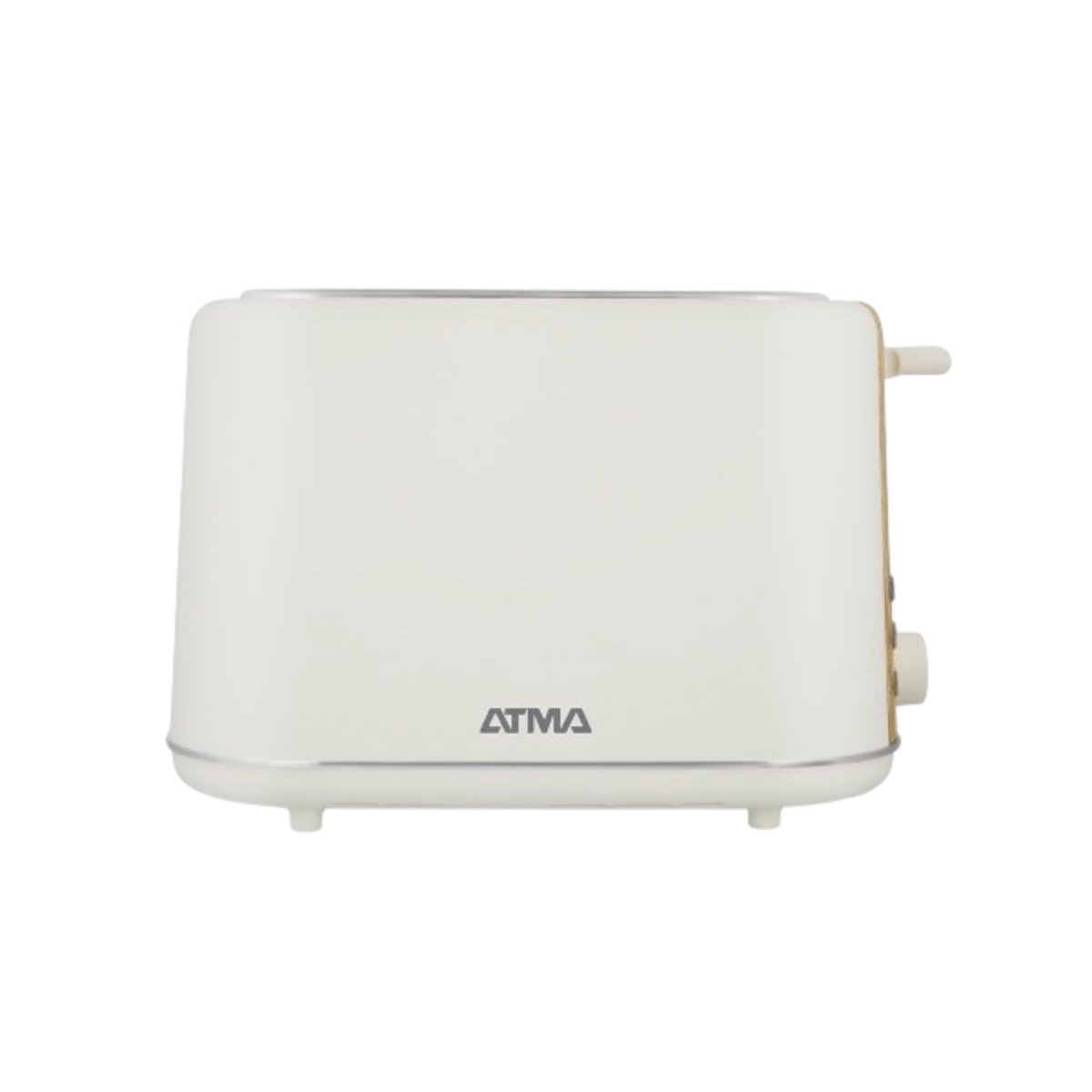 TOSTADORA SÍMIL MADERA BLANCA 800W ATMA - Imagen 2