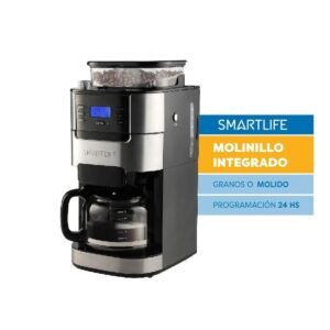 SMARTLIFE CAFETERA FILTRO DIG CON MOLINILLO SL CMDG1025