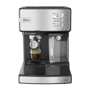OSTER CAFETERA ESPRESSO PRIMALATTE EM6603 PLATEADA