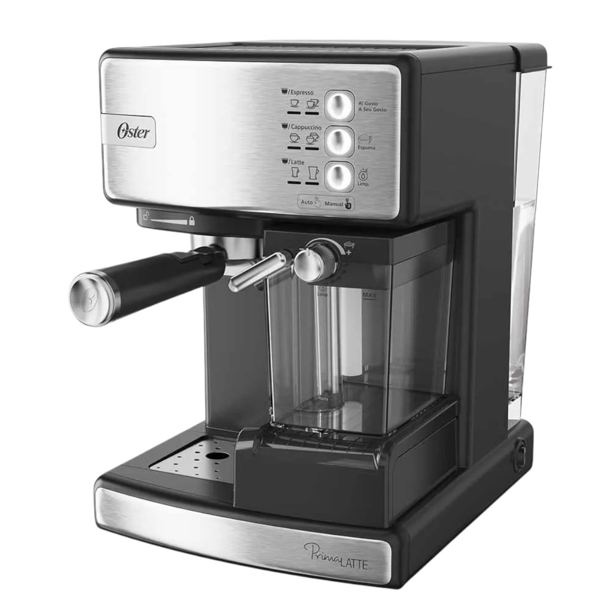 OSTER CAFETERA ESPRESSO PRIMALATTE EM6603 PLATEADA - Imagen 2