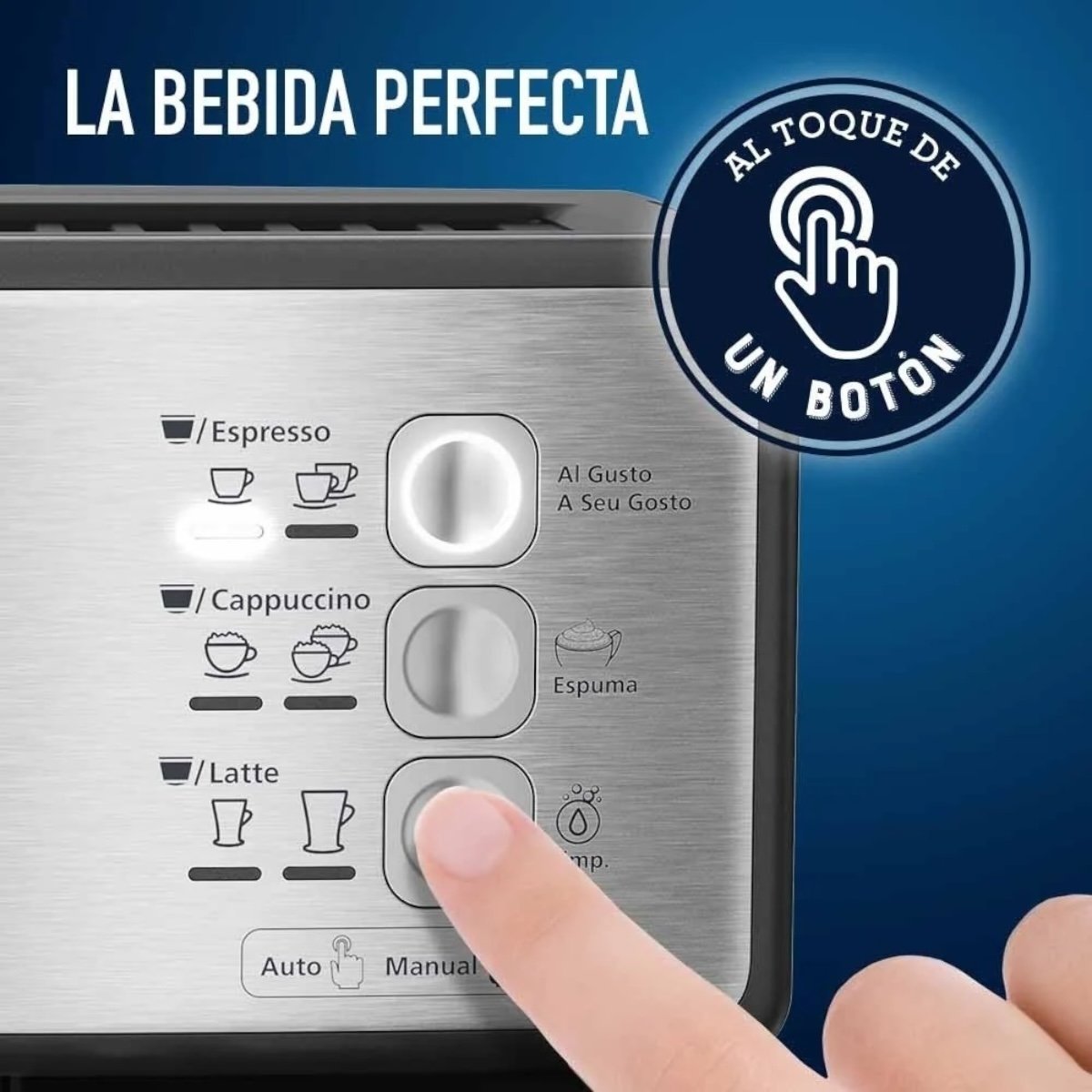 OSTER CAFETERA ESPRESSO PRIMALATTE EM6603 PLATEADA - Imagen 7