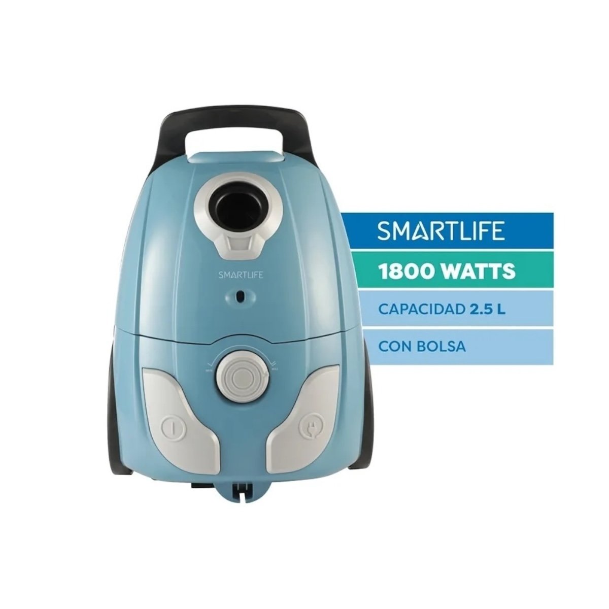 SMARTLIFE ASPIRADORA CON BOLSA 1800W SL-VC18BAB