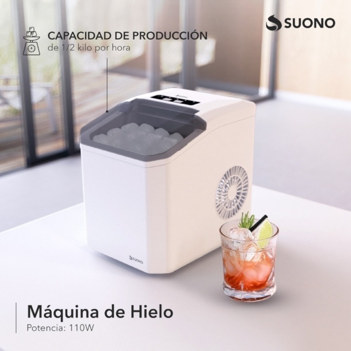 SUONO FABRICA DE HIELO 13L 2 MEDIDAS - Imagen 3