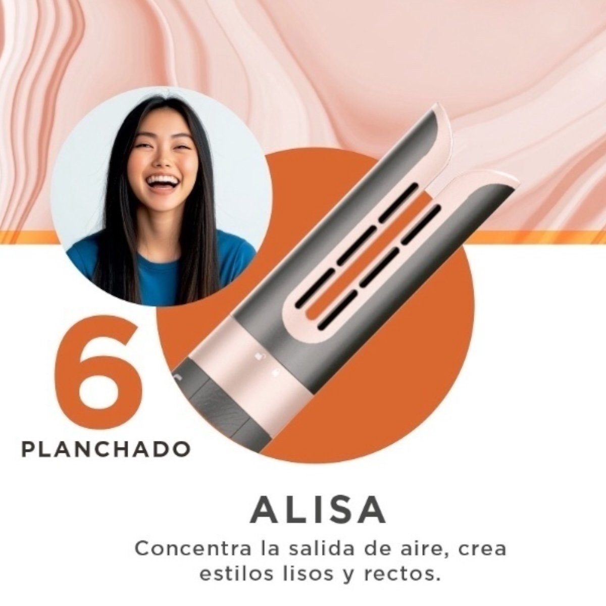 CEPILLO SECADOR MULTISTYLER GAMA VIBRANCE UNIQ 8 En 1 NEGRO - Imagen 7