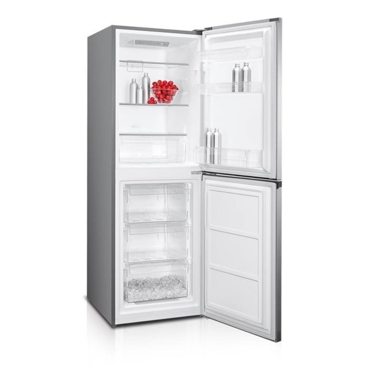 KOHINOOR HELADERA CON FREEZER ABAJO NO FROST INVERTER 253L ACERO KHGA25NI/9 - Imagen 5