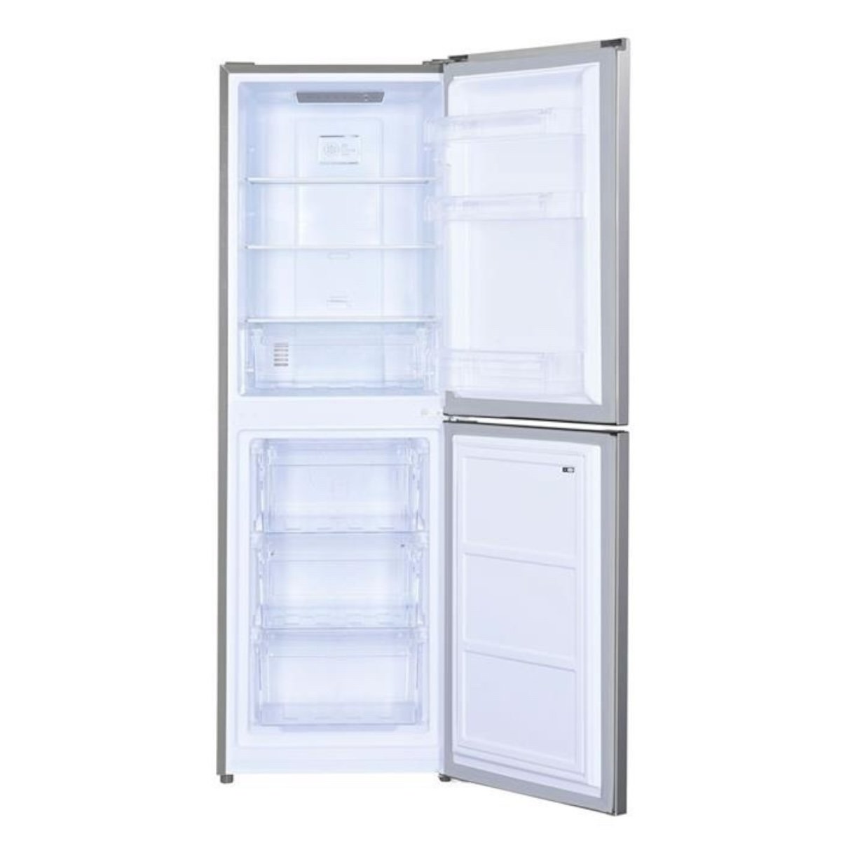 KOHINOOR HELADERA CON FREEZER ABAJO NO FROST INVERTER 253L ACERO KHGA25NI/9 - Imagen 3