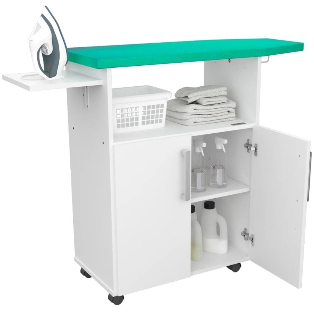 ORGANIZADOR DE PLANCHADO MOSCONI BLANCO - Imagen 2