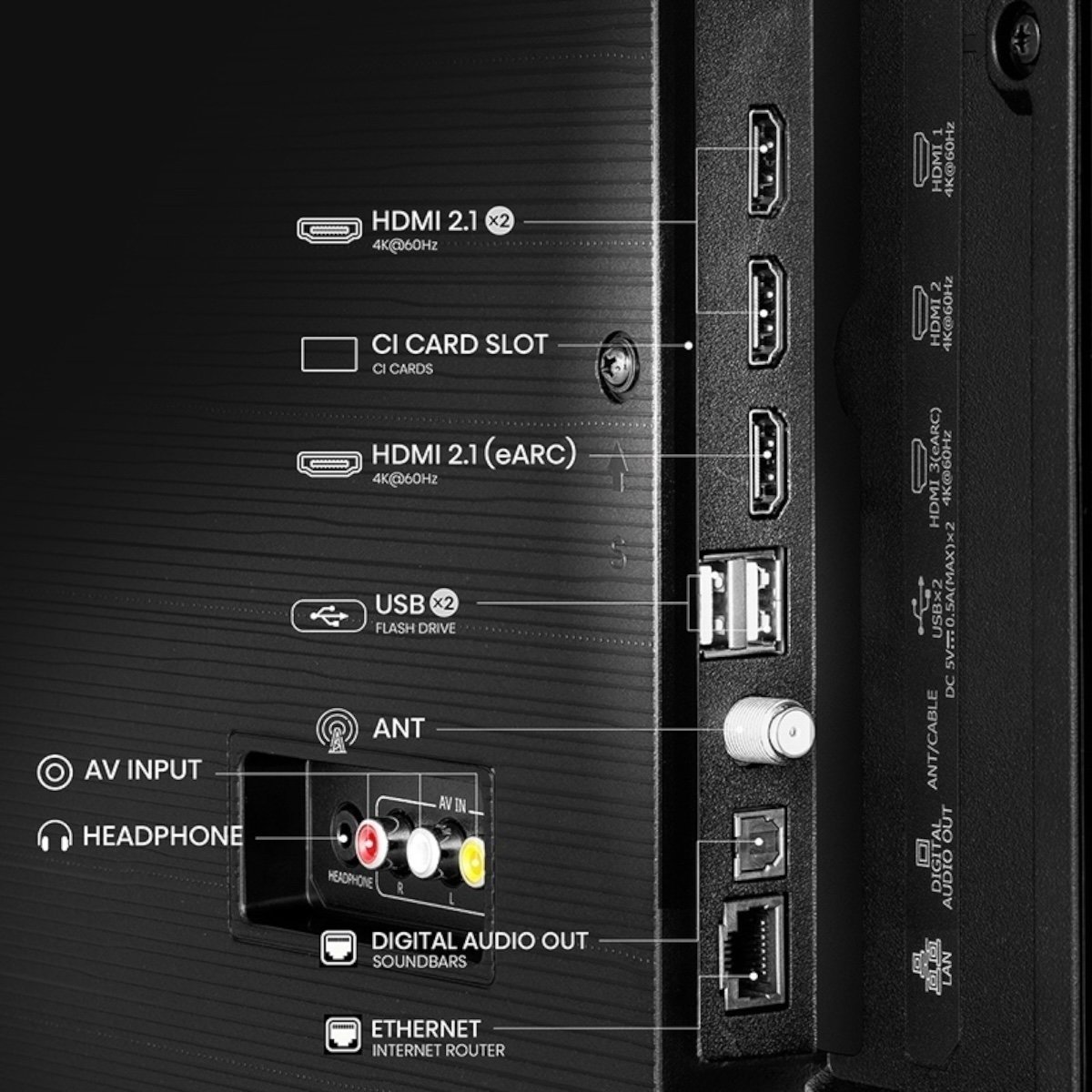 HISENSE SMART TV 50'' QLED Q6N - Imagen 5