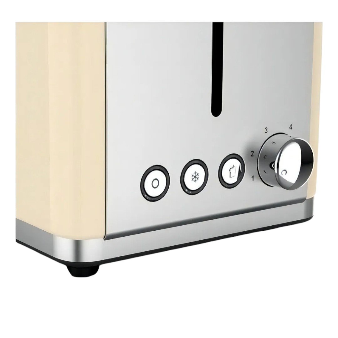 TOSTADORA PEABODY Pe-t387i 3 FUNCIONES 6 NIVELES 1050W COLOR MARFIL - Imagen 2