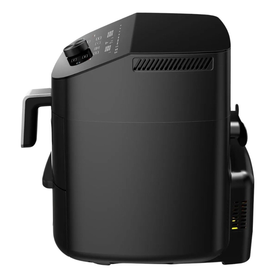 FREIDORA SIN ACEITE MIDEA 11 LTS 2 ZONAS DIGITAL NEGRA - Imagen 2