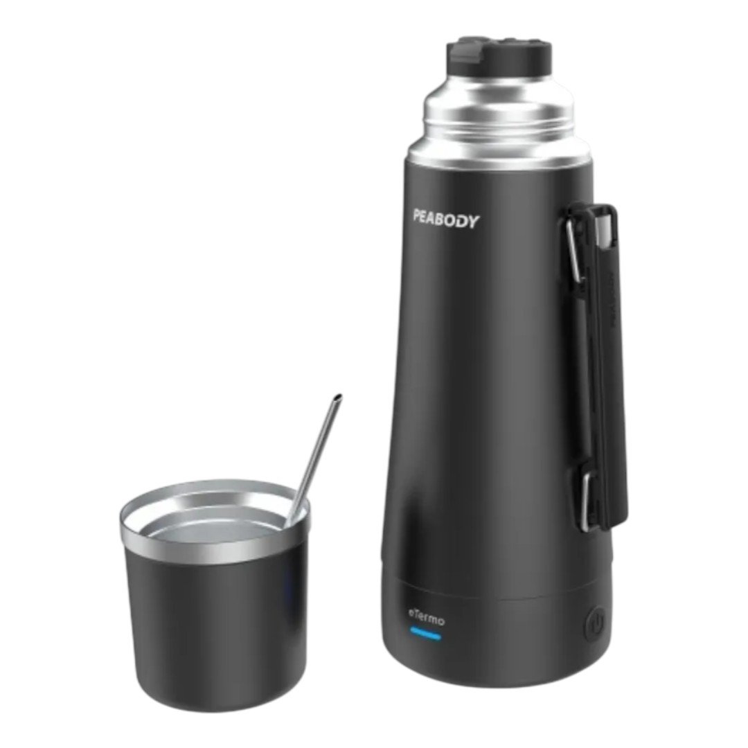 TERMO ELÉCTRICO PEABODY Et1001n E-termo 1LTS MATE BOMBILLA P1 COLOR NEGRO - Imagen 4