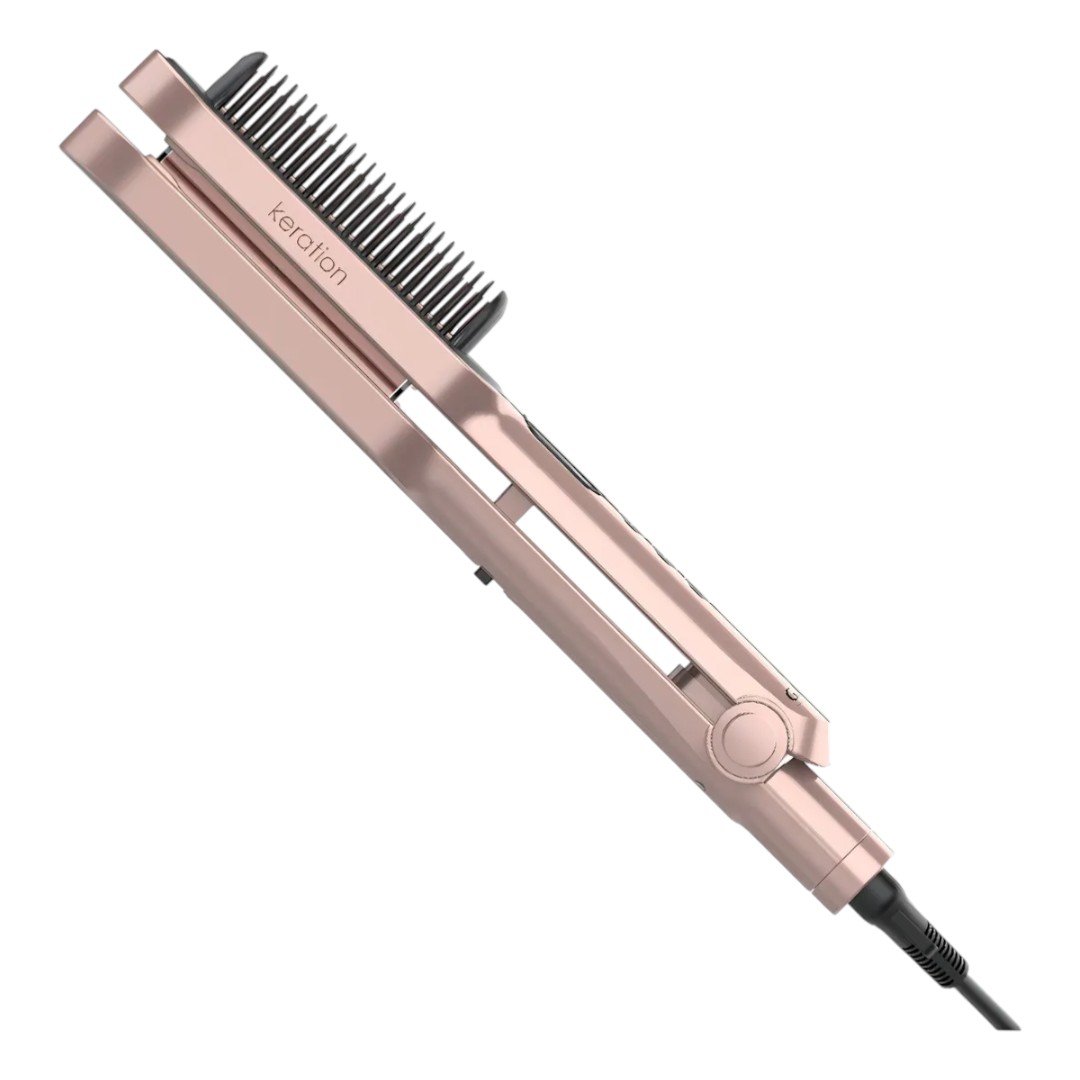GAMA PLANCHITA 2 EN 1 WAVER&BRUSH CEPILLO RIZADOR COLOR ROSE GOLD - Imagen 3