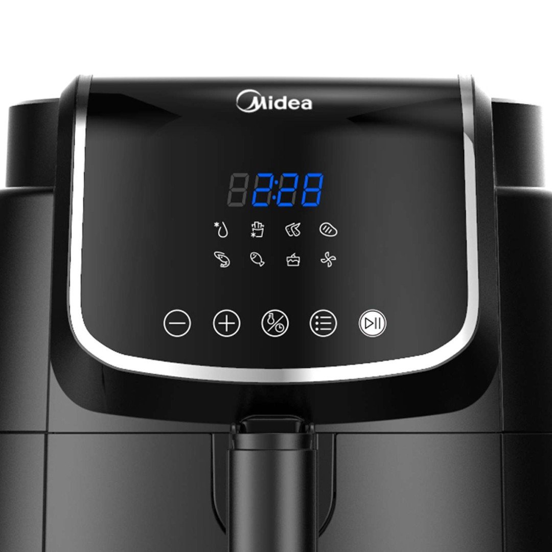 FREIDORA SIN ACEITE MIDEA 4L NEGRA DIGITAL - Imagen 3