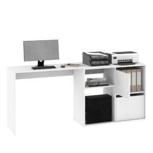 DIELFE ESCRITORIO MODULAR 3 EN 1 BLANCO