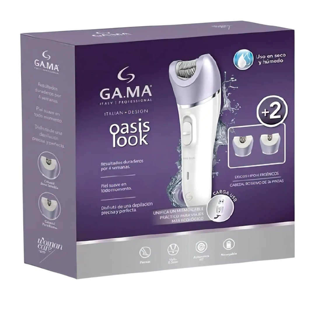 GAMA DEPILADORA OASIS LOOK RESISTENTE AL AGUA INALAMBRICA - Imagen 3